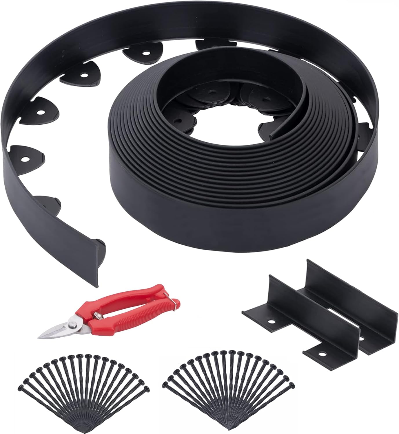 Landscape Edging Kit for Professional Garden Borders and Lawns