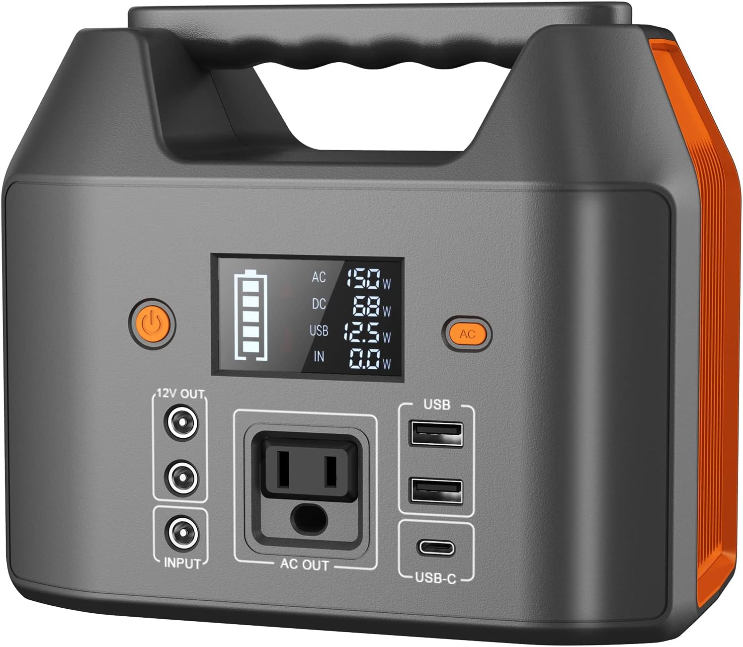 EnginStar 155Wh Solar Generator: Portable Power Anywhere!
