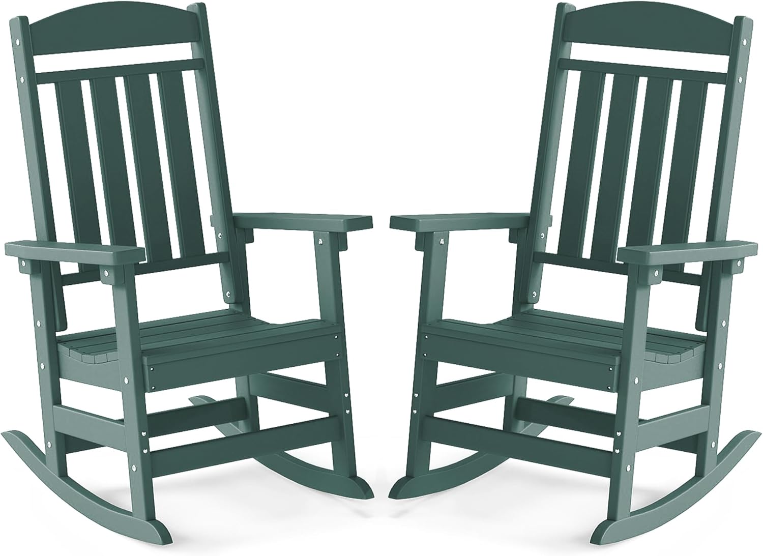 FOOWIN Outdoor Rocking Chair Set of 2 for Comfort and Style