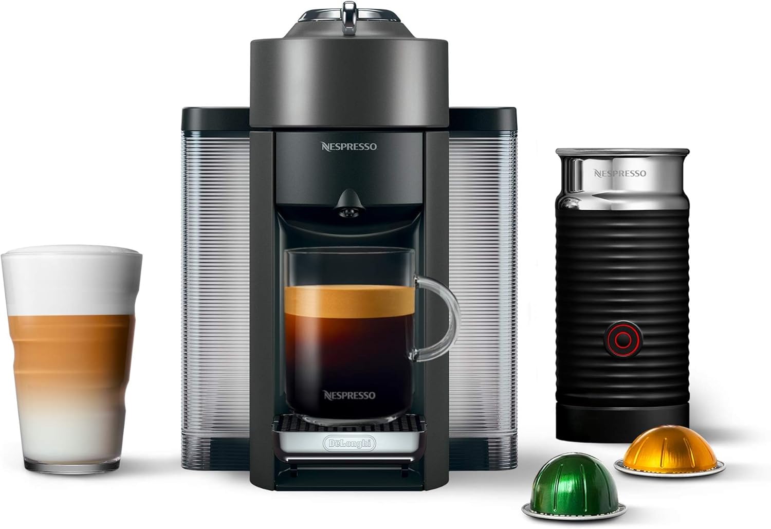 Nespresso Vertuo Coffee and Espresso Machine with Milk Frother