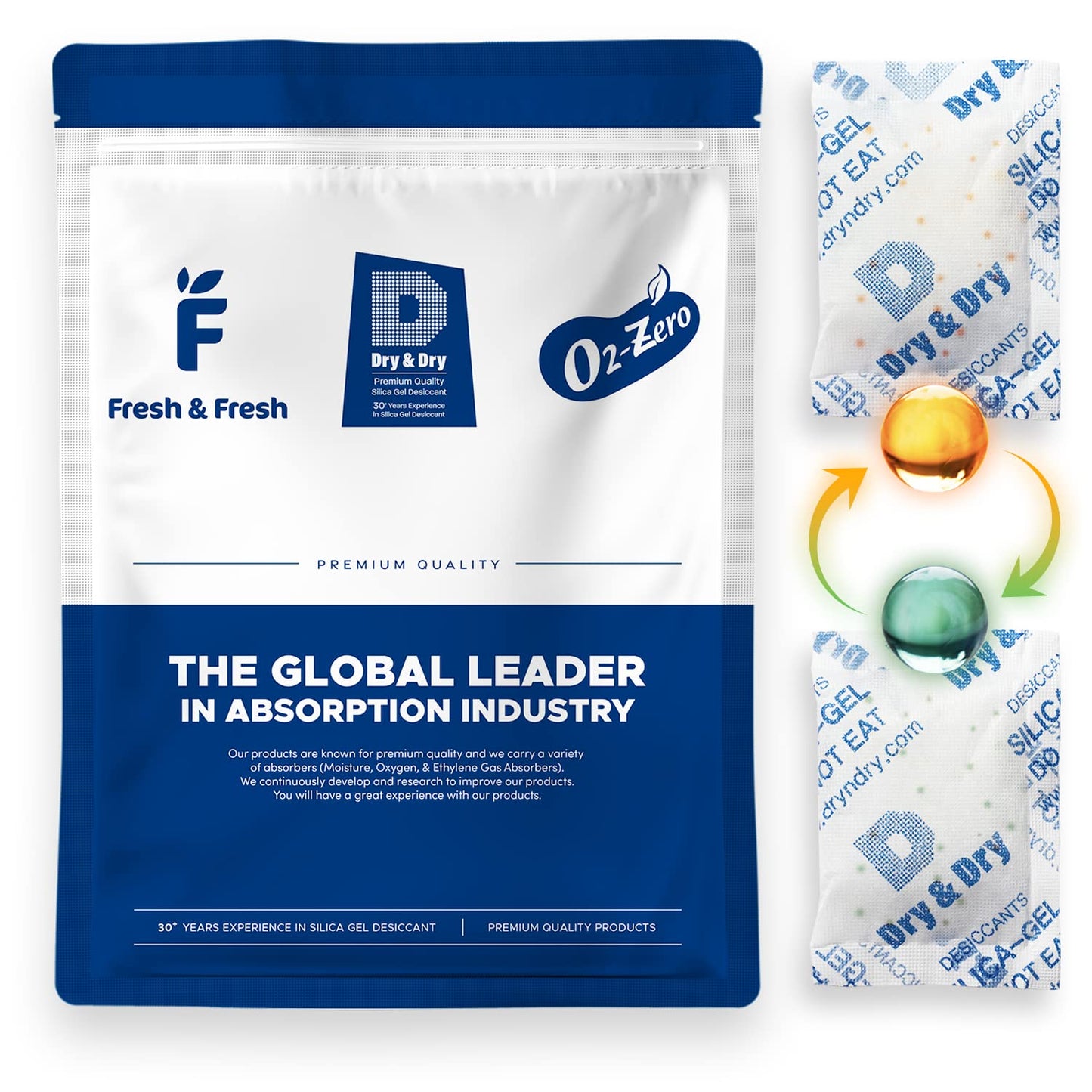 Dry & Dry 20 Gram Orange Indicating Silica Gel Packets Review