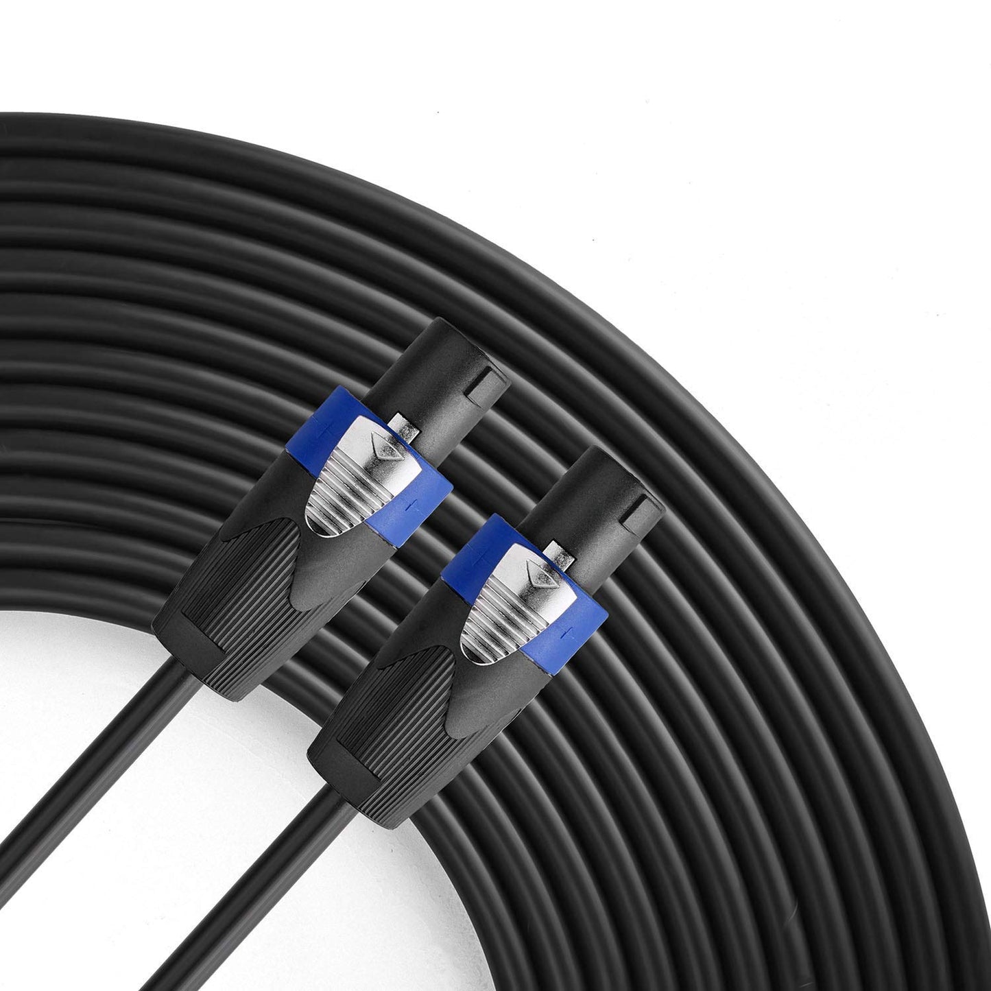 Pro 100 Feet 12AWG Speakon to Speakon Cable for Audio Amplifier