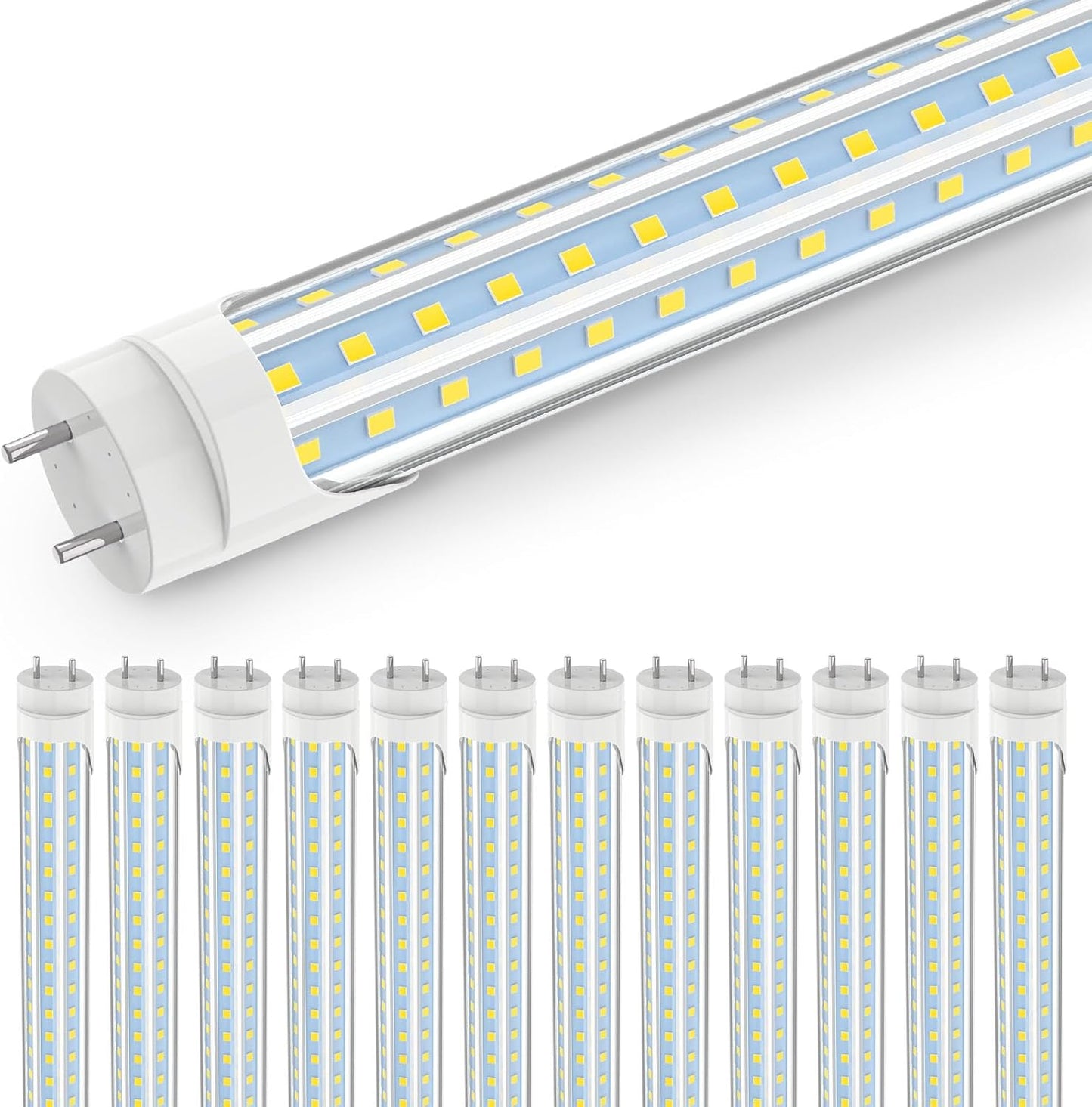 JESLED 4FT T8 LED Tube Light - Ultra-Bright 5200LM Output