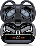 Wireless Earbuds Bluetooth 5.4 Headphones - 75H Playtime, Deep Bass