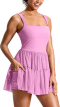 Soothfeel Tennis Dresses for Women - Built-In Shorts & Bra, Pockets