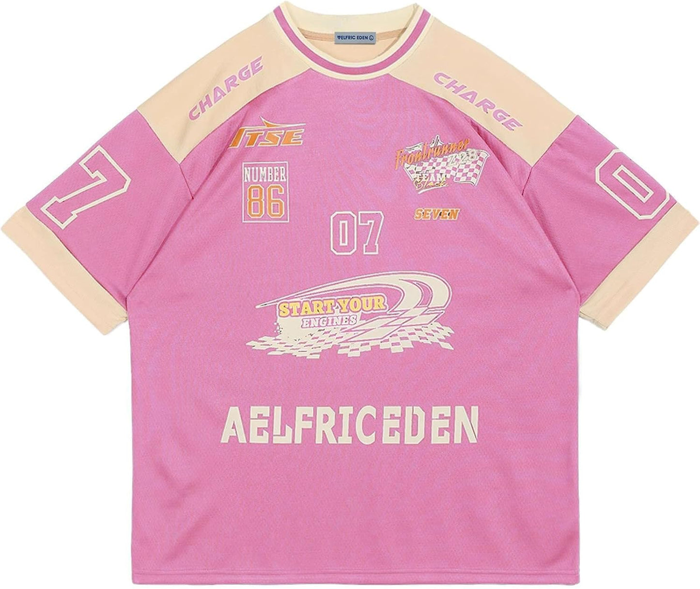 90s Oversized Graphic T Shirts for Unisex Casual Streetwear