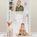 42 Inch Extra Tall Baby Gate for Dogs and Kids - Safe & Durable