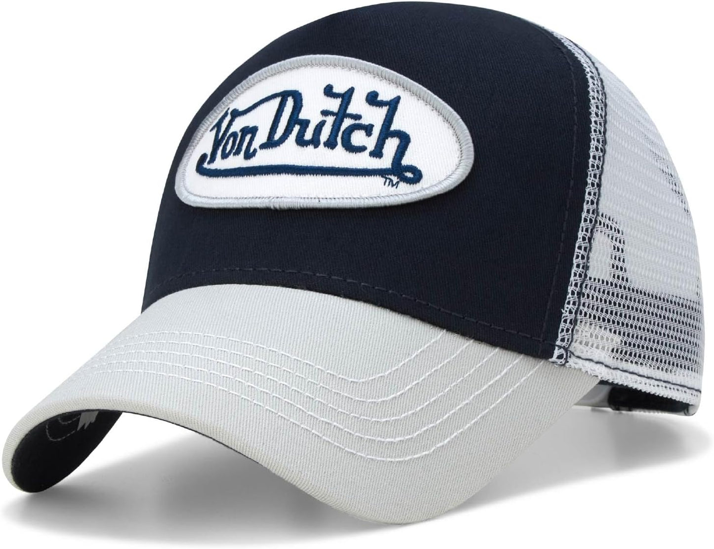 Von Dutch Unisex Trucker Hat - Retro Classic Adjustable Cap