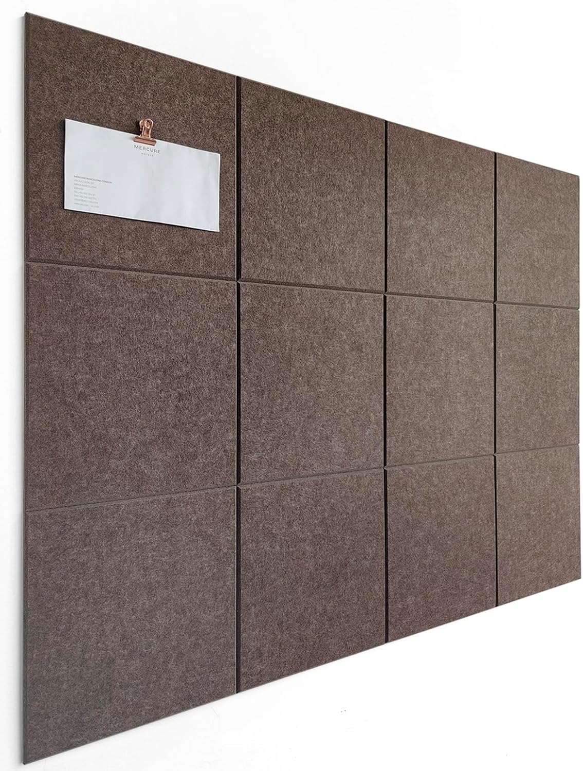 Felt Wall Tiles - Modern Bulletin Board Alternative for Home