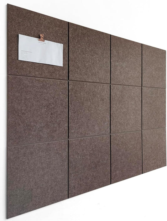Felt Wall Tiles - Modern Bulletin Board Alternative for Home