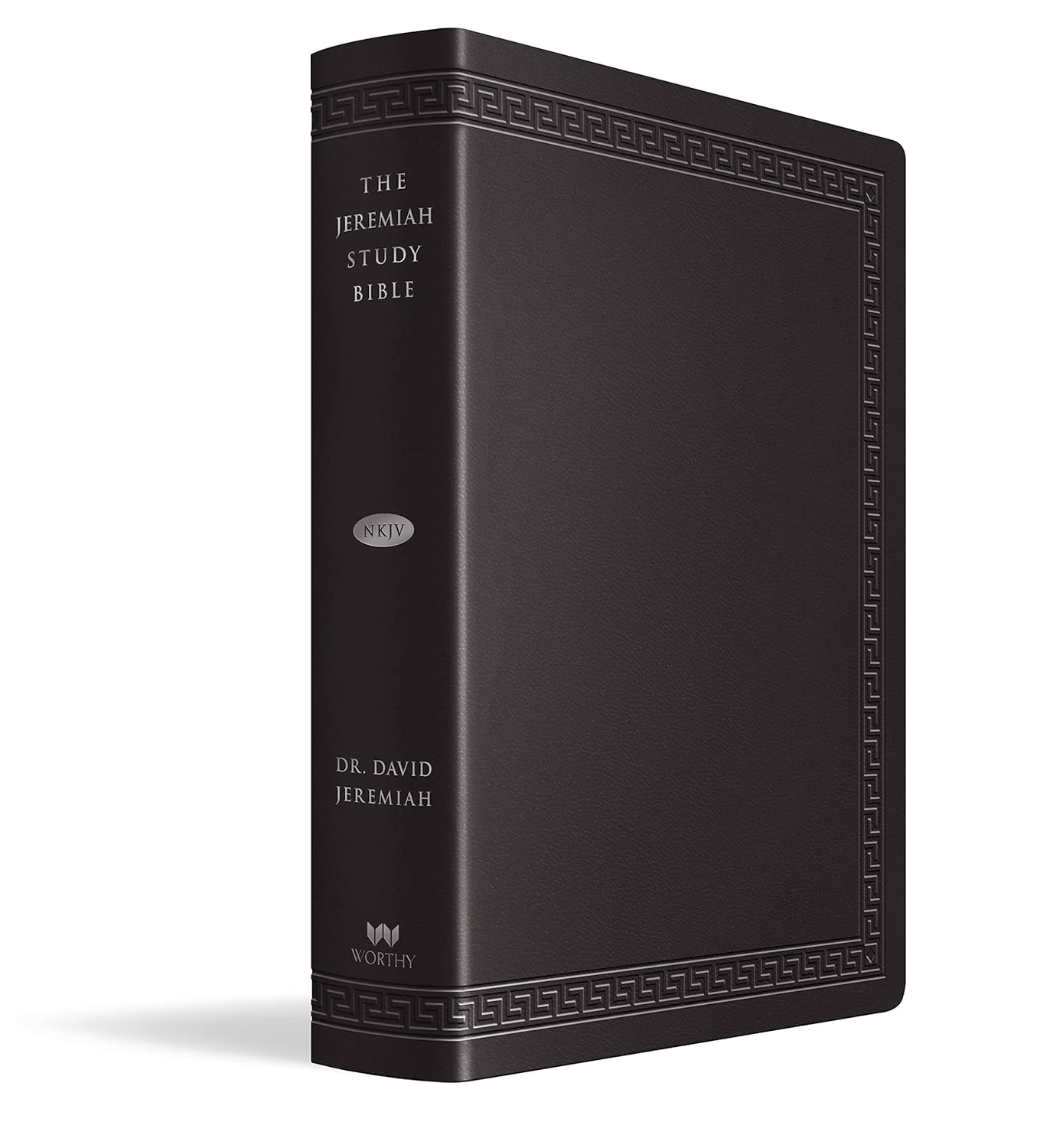 The Jeremiah Study Bible NKJV Large Print Edition Black LeatherLuxe