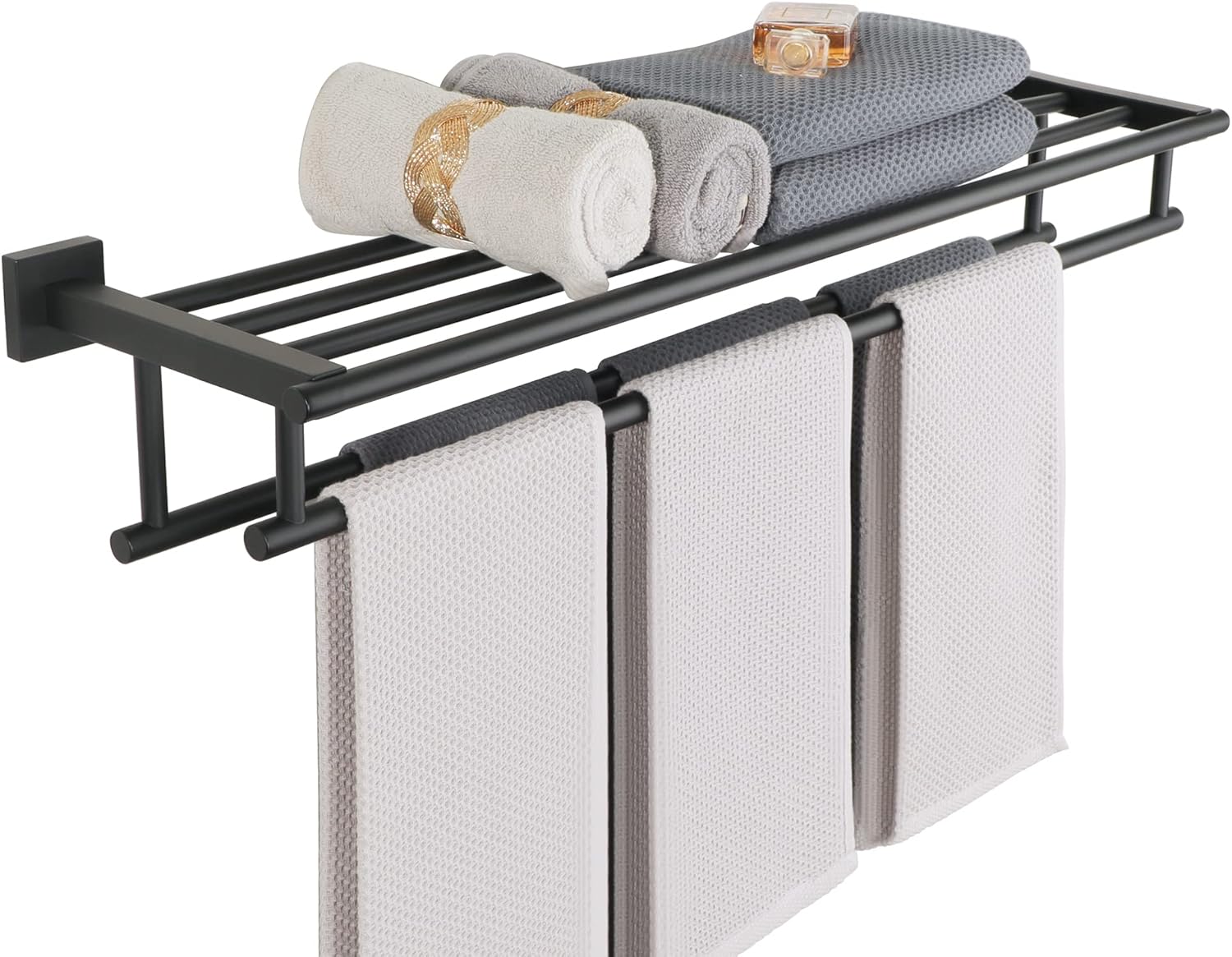 Alise Towel Rack for Bathroom Wall Mount with Double Bars