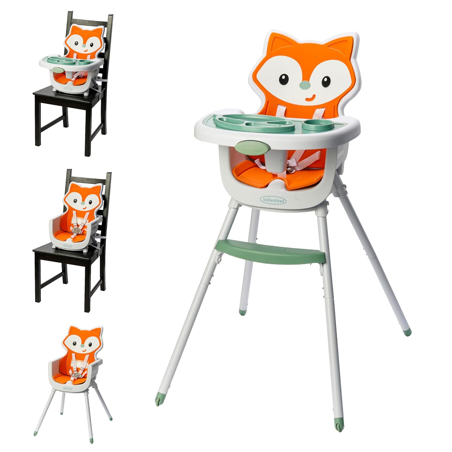 Infantino Fox High Chair: Grow-with-Me Design