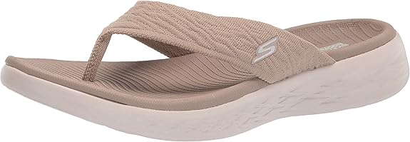 Skechers Women's On-The-go 600-Sunny Flip-Flop for Comfort