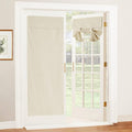 RYB HOME 100% Blackout Tricia Door Curtains for Privacy