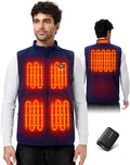 WASOTO Heated Vest for Men with 16000mAh Battery Pack Included