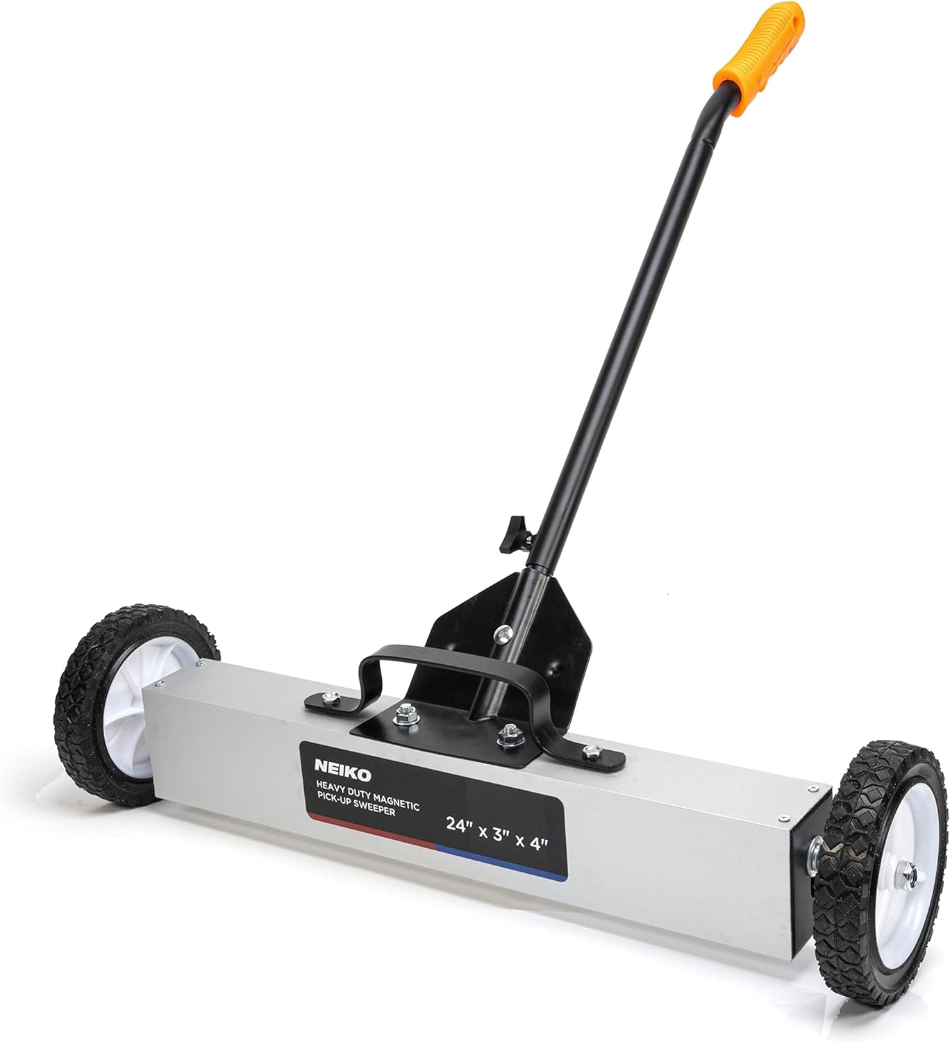 Rolling Magnetic Sweeper with Wheels for Easy Metal Pickup
