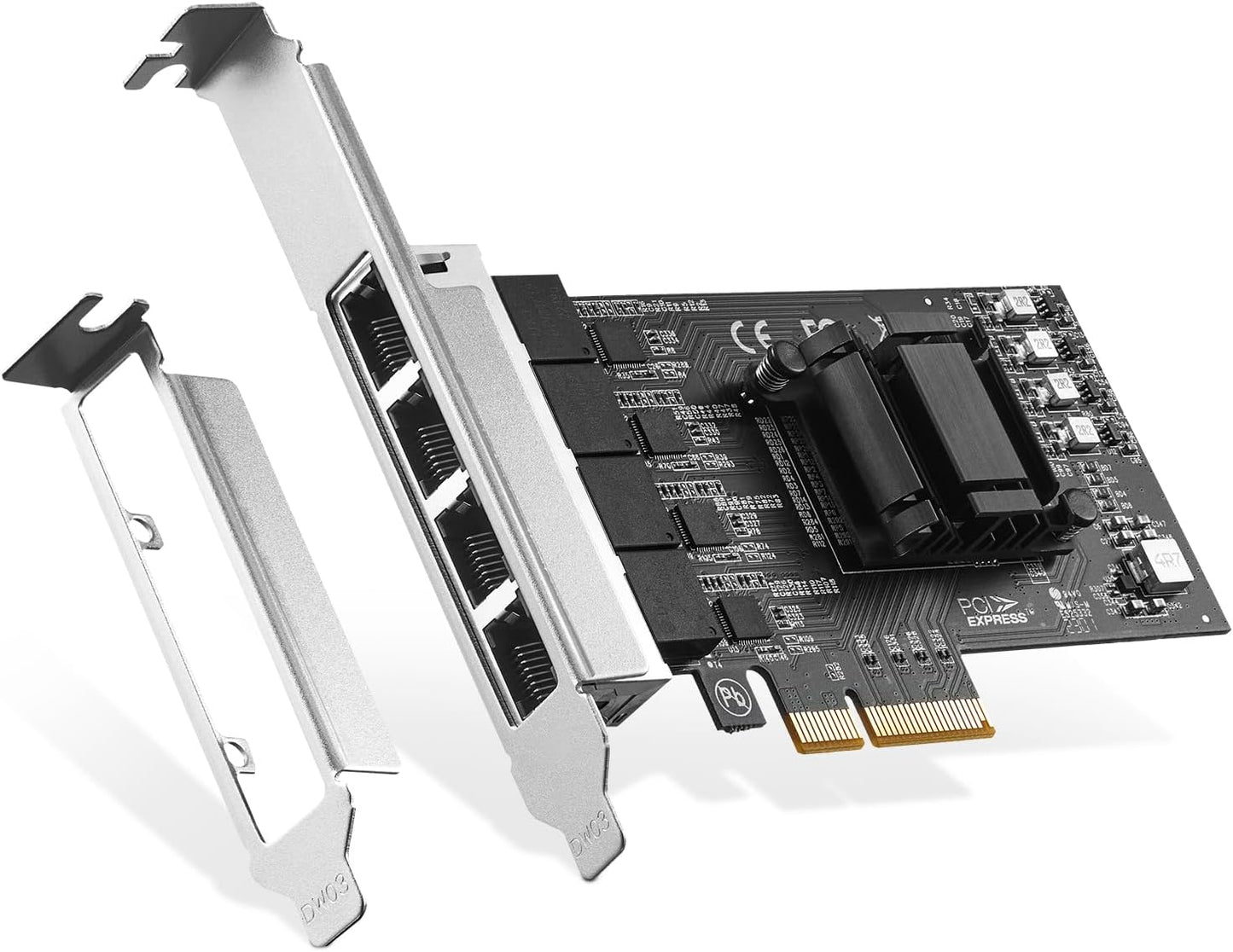 4 Ports 2.5G PCIe Network Card for High-Speed Connectivity