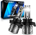 NOVSIGHT H13/9008 Bulbs: 400% Brightness for Safety