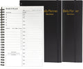 Daily Planner Undated 2 Pack A5 To Do List Notebook - Hourly Schedule