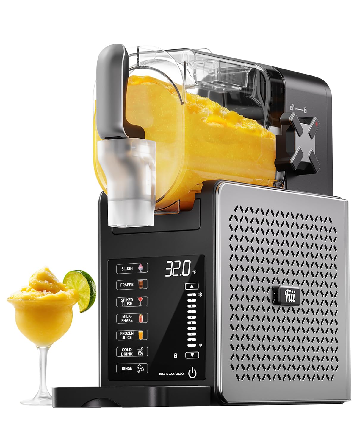 Fiii Slushie Machine with 92 oz Capacity and QuickChill Tech