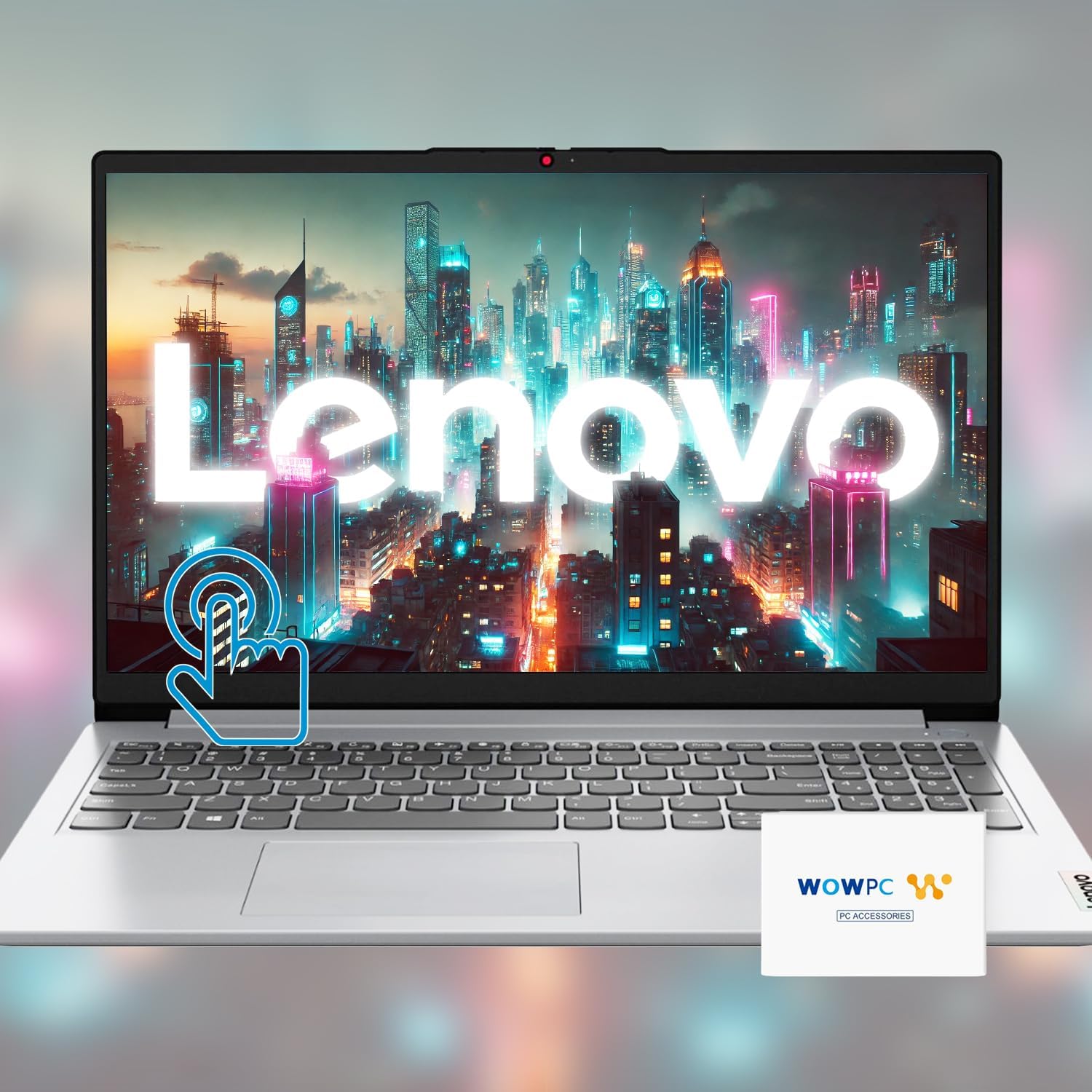 Lenovo Idea 15 Premium Series Touchscreen Laptop with WOWPC Bundle