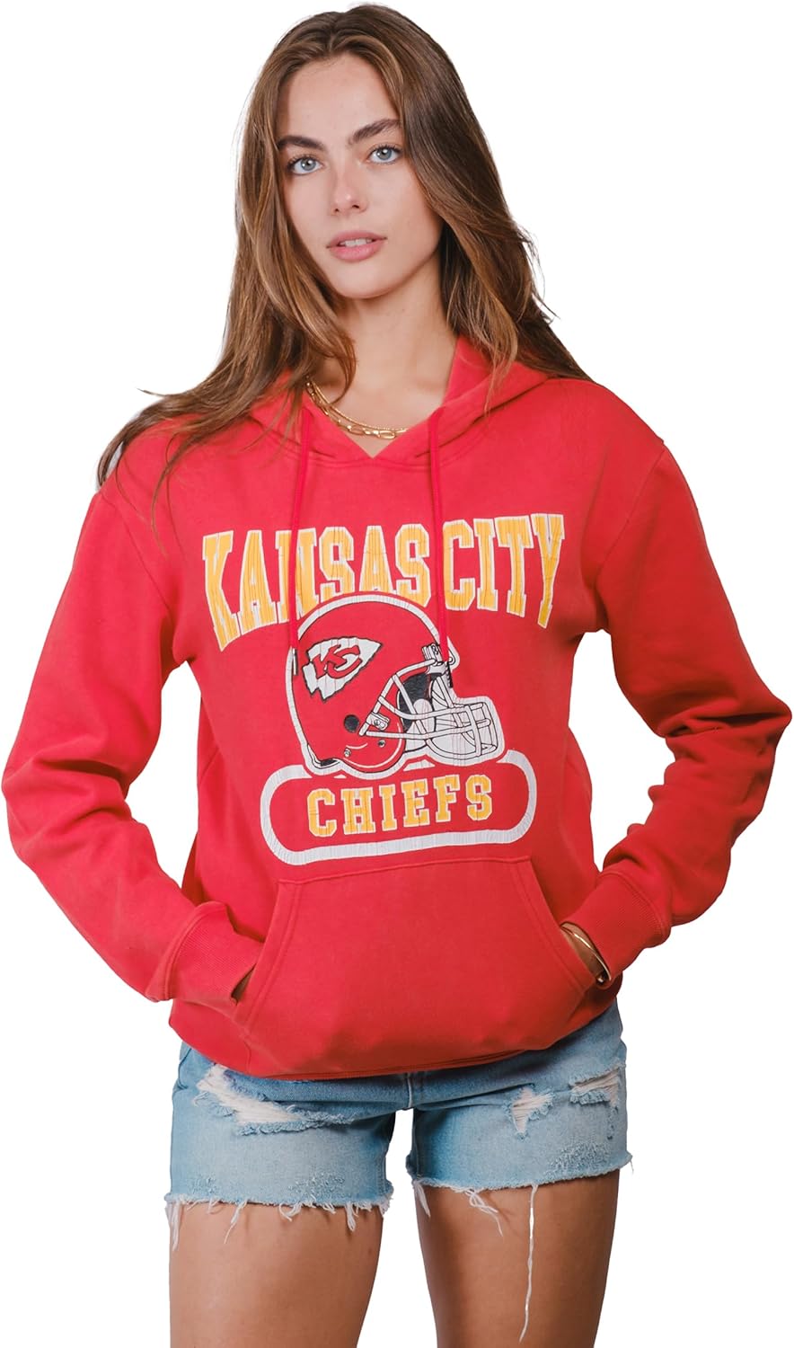 Ultra Game Women's NFL Official Super Soft Hoodie Pullover