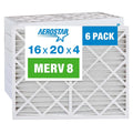 Aerostar 16x20x4 MERV 8 Filters for Cleaner Indoor Air Quality