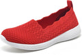 Puxowe Women's Lightweight Slip-On Knit Loafer Sneaker - Easy Wear