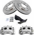 Front Brake Pad & Rotor Kit Compatible with 1999-2004 Ford F-150 7 Lug