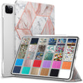 DuraSafe Cases for iPad Pro 11 in Marble Pink - Slim Protective Case