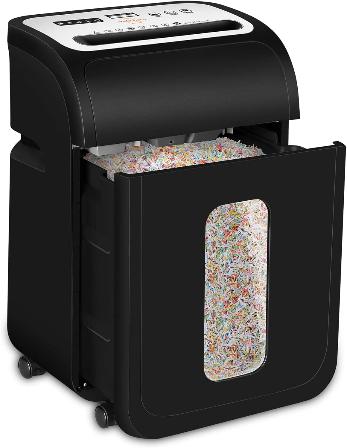 Micro Cut Paper Shredder for Home Office with 60 Mins Run Time