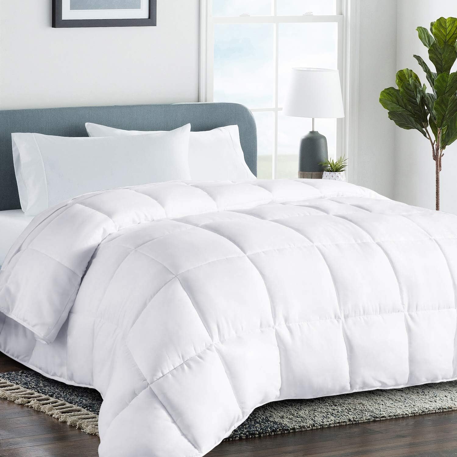 COHOME Quilted Oversized King Size Comforter - Luxury Bedding