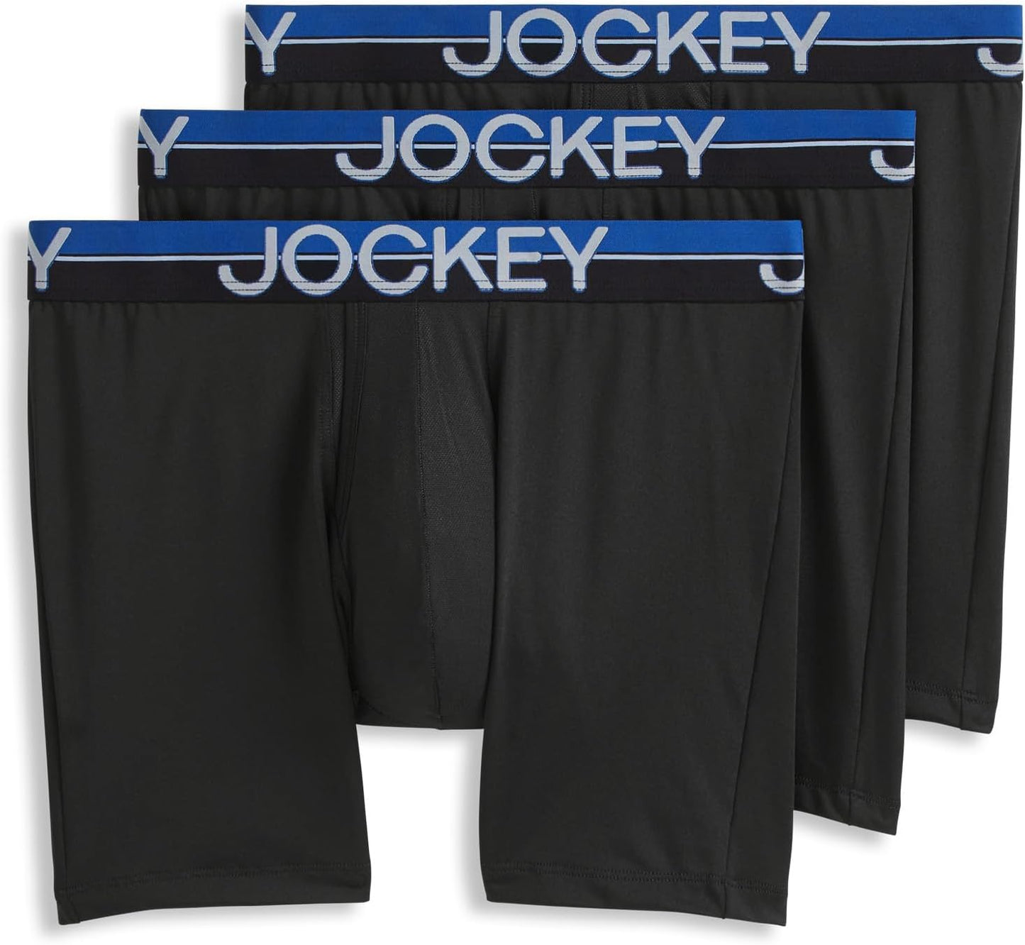 Jockey Men's Underwear Infinite Cool Microfiber Stretch Boxer Briefs