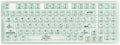 HUO JI Mechanical Gaming Keyboard with RGB Side-Lit Design