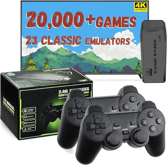 New Retro Gaming Console with 40,000 Classic Games & 4K Output