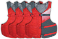 Stohlquist Universal Fit Adult Life Jacket PFD (4 Pack) Coast Guard