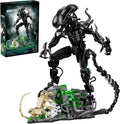 Xenomorph Action Figure Building Set Compatible with Lego for Fans
