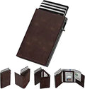 typecase Mens Wallet Card Holder Pop Up Aluminum Case - Slim RFID