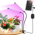 Solar Grow Lights with Batteries by ladate for Indoor Plants