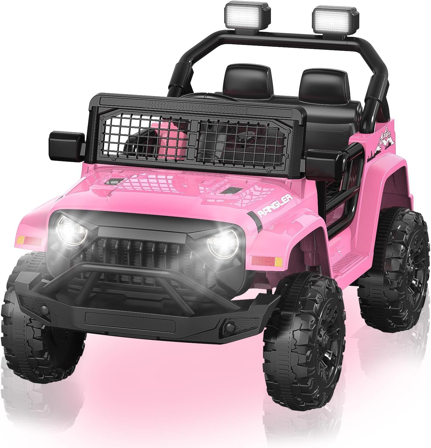 12V Kids Ride on Truck Car with Remote Control for Young Drivers