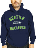 Seattle Seahawks Gameday Hooded Sweatshirt - Warm, True Team Colors