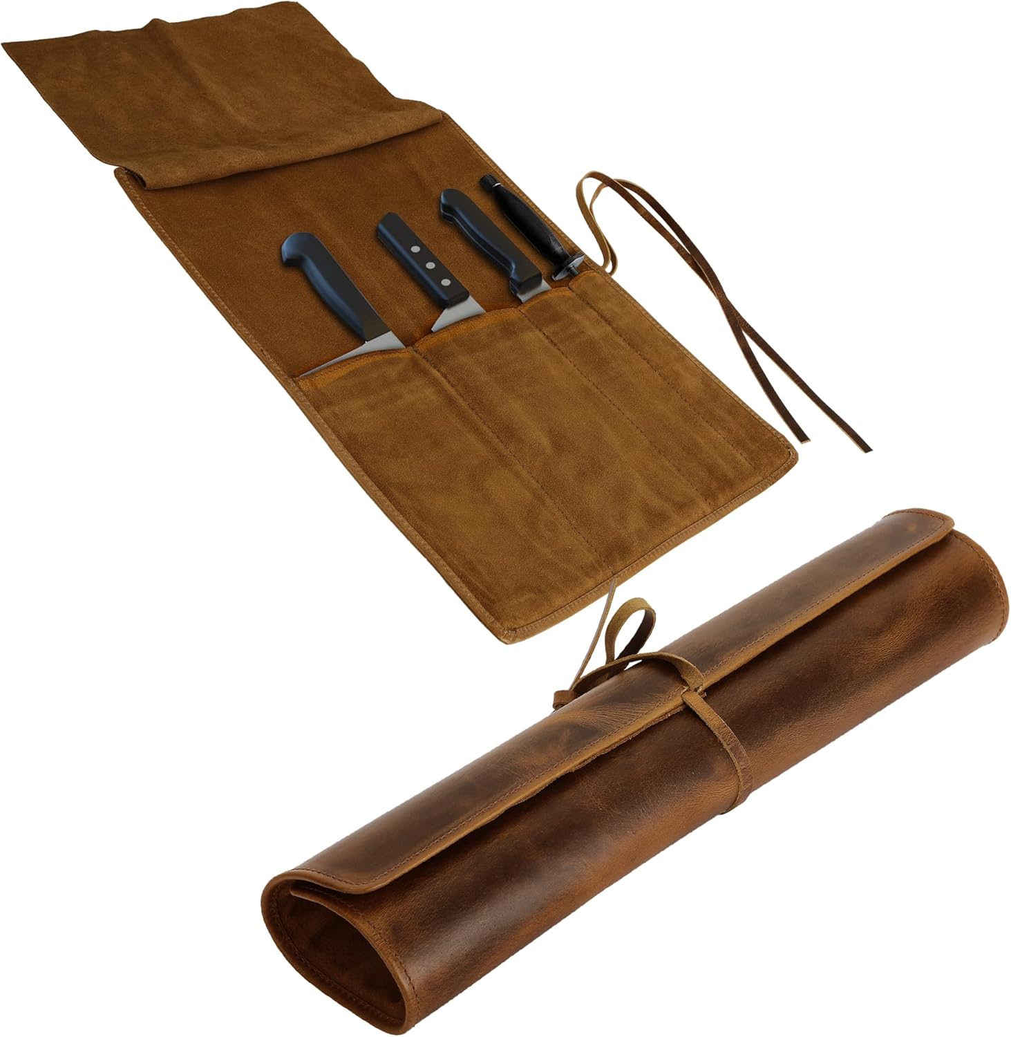 Professional Chef Knife Roll Bag for Culinary Tools Storage