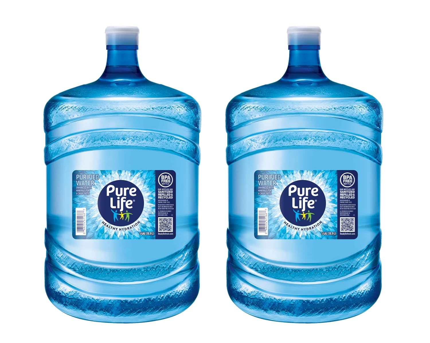 Pure Life Distilled Water 5 Gallon Bottles for Multiple Uses