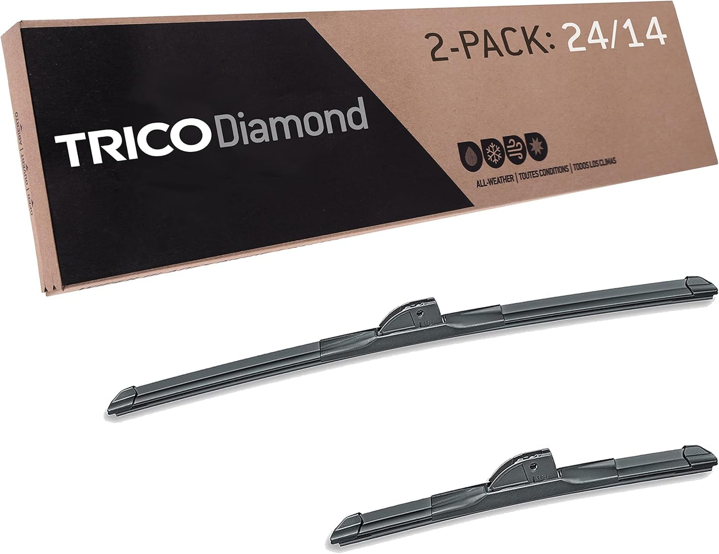 TRICO Diamond Premium Automotive Wiper Blades for All Weather