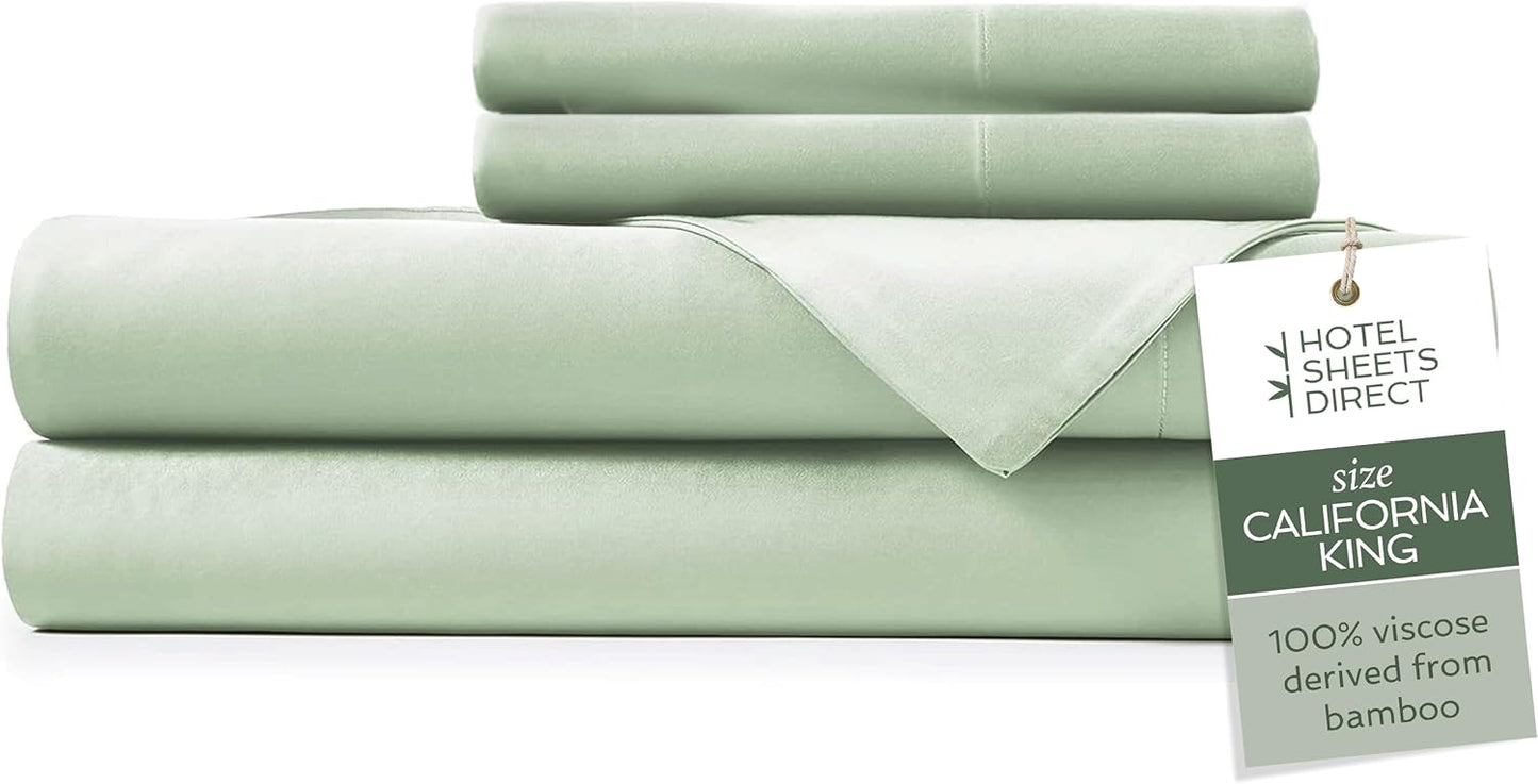 California King Bamboo Bed Sheet Set for Luxurious Comfort