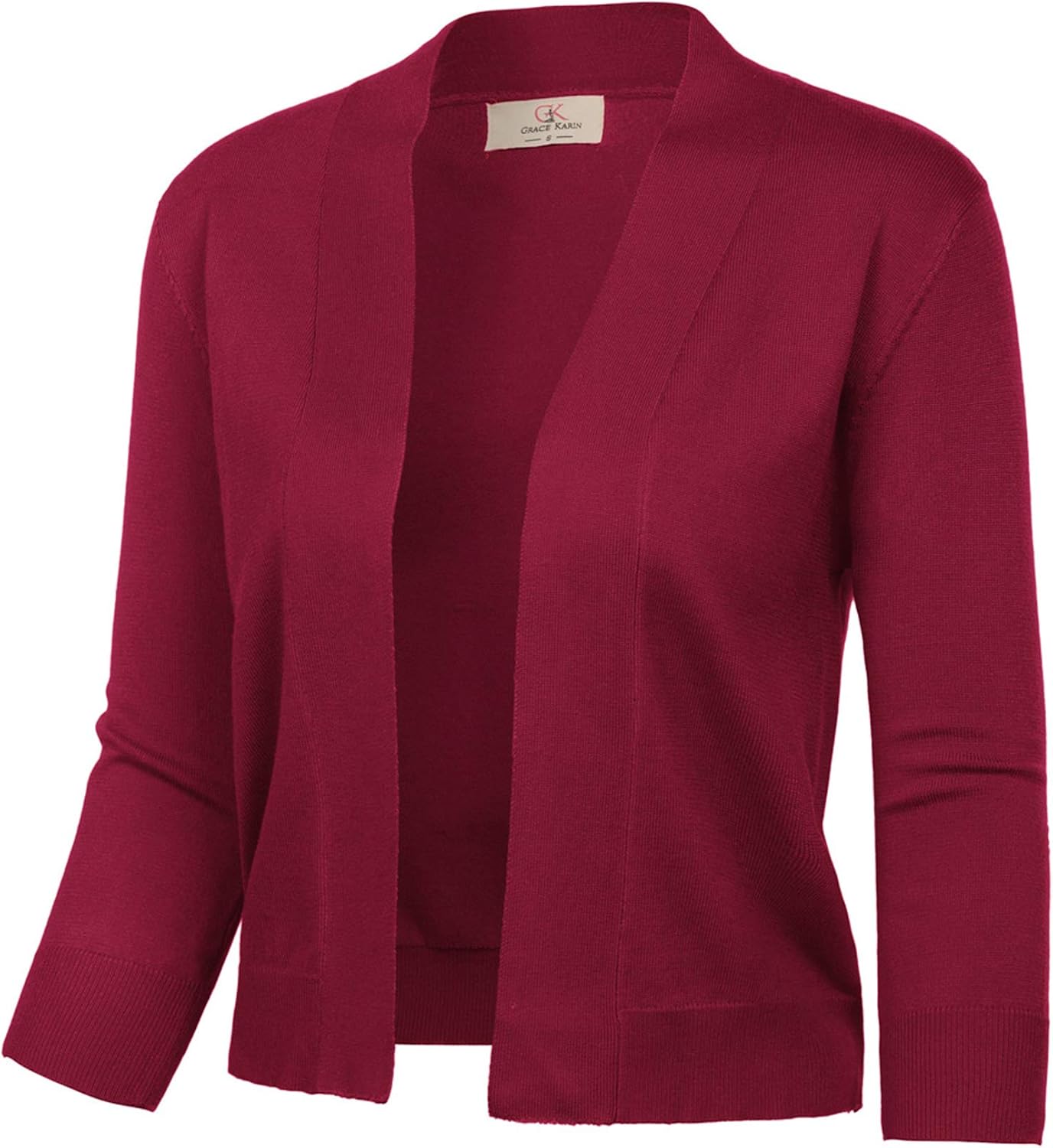 Stylish 3/4 Sleeve Cropped Cardigan for Every Occasion