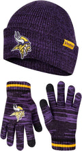 Ultra Game NFL Super Soft Marl Knit Winter Beanie with Touch Screen