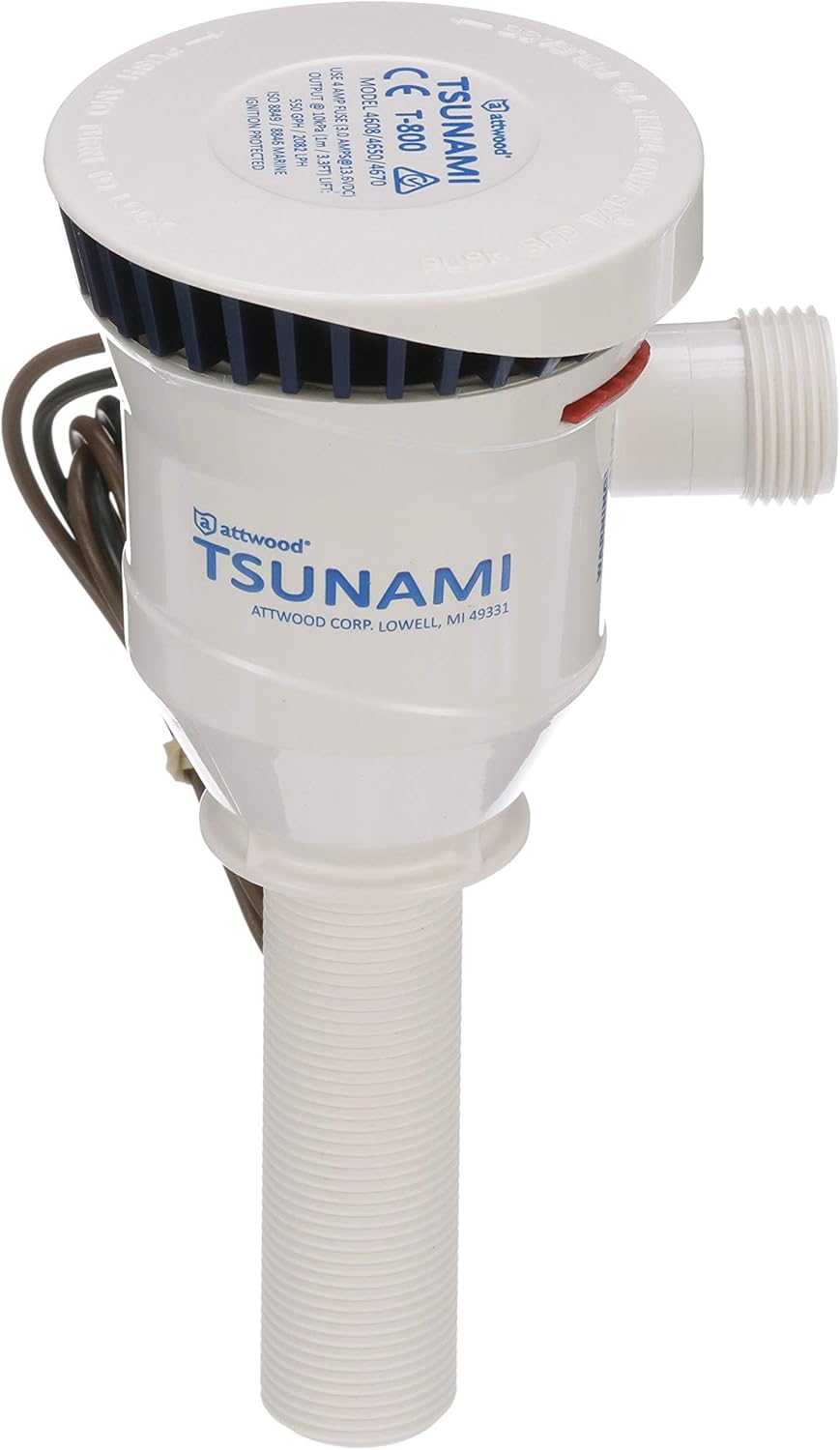 Tsunami Aerator Pump by attwood: Reliable 800 GPH Performance