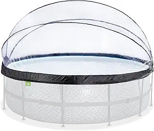 EXIT Toys 192 Inch Round Multifunctional Pool Dome Enclosure